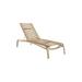 Tropitone Laguna Beach EZ Span™ 81.5" Long Reclining Single Chaise Metal in Brown | 39.5 H x 31 W x 81.5 D in | Outdoor Furniture | Wayfair