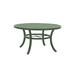 Tropitone Arazzo Cast Dining Table Metal in Green | 28.5 H x 48 W x 48 D in | Outdoor Dining | Wayfair 282048U-28_WLD