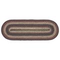 August Grove® Tilly Geometric Oval Table Runner Burlap, Wool in Red/Black/Brown | 36 W x 13 D in | Wayfair 3BAA89F0DBDE4EDC885C25BF9CFDAD2B