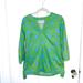 Lilly Pulitzer Tops | Lilly Pulitzer Blue Green “Lilly” Tunic S | Color: Blue/Green | Size: S