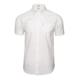 Ben Sherman Men's Short Sleeve Oxford Button Up Shirt White X-Large