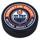 Edmonton Oilers Arrow Hockey Puck