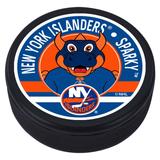 New York Islanders Mascot Hockey Puck