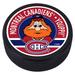 Montreal Canadiens Mascot Hockey Puck