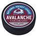 Colorado Avalanche Block Hockey Puck