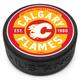 Calgary Flames Gear Hockey Puck