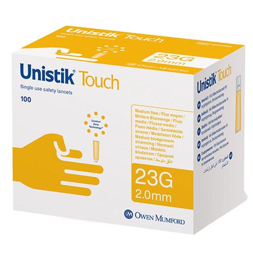 Unistik Touch 23 G Sicherheitslanzetten 100 St Lanzetten