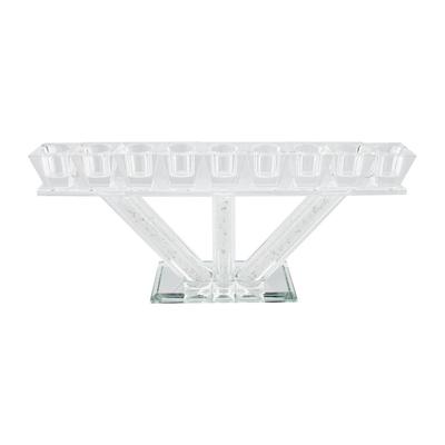 Sparkles Home Rhinestone Crystal-Filled Menorah - N/A