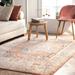 Brooklyn Rug Co Transitional Vintage Cathilene Cardinal Ornamental Faded Border Area Rug