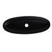 GlideRite 3-inch Long Matte Black Thin Oblong Ring Cabinet Backplates (Pack of 10 or 25)