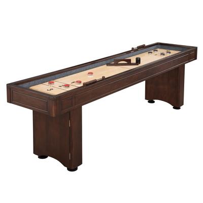 Hathaway Austin 9-ft Shuffleboard Table - Mahogany Finish