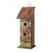 Glitzhome Hanging Distressed Solid Wood Birdhouse