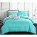 Chic Home Jayrine 6 Piece Ruched Ruffled Comforter Set