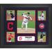 Shane Bieber Cleveland Indians Framed 5-Photo Collage with Piece of Game-Used Ball