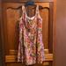 Nine West Dresses | Beautiful Floral Print Fully Lined At Top Sundress | Color: Orange/Red | Size: 14