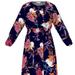 Lularoe Dresses | Lularoe Jody Peasant Dress | Color: Blue/Pink | Size: 2x