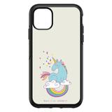 DistinctInk Custom SKIN / DECAL compatible with OtterBox Symmetry for iPhone 11 Pro (5.8 Screen) - Unicorn Rainbow - Magic Is All Around Us