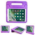 iPad 6th Generation 9.7 2018 Case iPad 5th Gen 2017 Case Dteck Light Weight Shock Proof Convertible Handle Stand EVA Protective Shell Kids Case For Apple iPad 9.7 inch 2017/2018 Purple