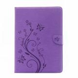 Dteck Samsung Galaxy Tab E 9.6 Case SM-T560 Case PU Leather Flip Folio Stand Case Cover For Galaxy Tab E 9.6 Inch - Purple