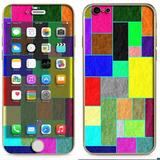 Skin Decal Vinyl Wrap For Apple Iphone 6/6S / Colorful Squares