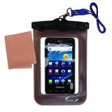 Gomadic Clean and Dry Waterproof Protective Case Suitablefor the Samsung Captivate Glide to use Underwater