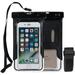 GSA Universal Waterproof Transparent Pouch Dry Bag Arm Band Function Black