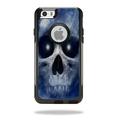 MightySkins Protective Vinyl Skin Decal Cover for OtterBox Commuter iPhone 6/6S Case Cover Sticker Skins Haunted Skull