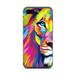 Skin for Apple iPhone 7 8 Plus Skins Decal Vinyl Wrap Stickers Cover - Colorful Lion Abstract Paint