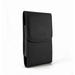 MND Vertical Leather Case w/ Magnetic Closure w/ Belt Clip for LG G Stylo LS770 (Perfect Size for Phone Only NOT for Phone w/ Cover or Skin on It)