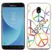 For Samsung Galaxy J7 Star / J7 Refine / J7 (2018) Case OneToughShield Â® TPU Gel Protective Slim-Fit Phone Case - Colorful Peace