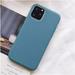 Wireless Sync Shockproof Silicone Phone Case Cover For Apple iPhone 11 Pro Max 6.5 (Pine Green)