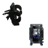 Gomadic Air Vent Clip Based Cradle Holder Car / Auto Mount suitable for the Sony NWZ-ZX2 - Lifetime Warranty