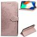 iPhone Xs Max Wallet Cases and Covers Allytech Slim Premium PU Flip Stand Cover Mandala Embossed Full Body Protection with Card Holder Magnetic Closure for iPhone Xs Max Rosegold