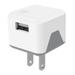 SCOSCHE USBH121WT SuperCube Flip 12W Single USB Port Wall Charger for ALL USB Devices - White