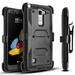 LG Stylo 2 Case LG Stylo 2 Plus Case LG Stylo 2 V Case [Super Guard] Phone Cover with[Build In Screen Protector]And Holster Belt Clip And Stylus Pen For LG Stylus 2 / LG Stylus 2 Plus (Black)