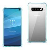 Samsung Galaxy S10 Clear Bumper Case With Air Cushion Protection In Clear Navy