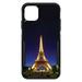 DistinctInk Custom SKIN / DECAL compatible with OtterBox Commuter for iPhone 11 (6.1 Screen) - Eiffel Tower Paris Night - Show Your Love of Paris