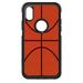 DistinctInk Custom SKIN / DECAL compatible with OtterBox Commuter for iPhone X / XS (5.8 Screen) - Basketball Drawing - Show Your Love of Basketball