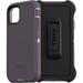 OtterBox Defender Carrying Case (Holster) Apple iPhone 11 Smartphone Purple Nebula