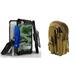 Beyond Cell Tri Shield Series Compatible with iPhone 8 iPhone 7 Bundle with Military Grade Clip Holster Case (Army Camo) with Travel Pouch (Khaki) and Atom Cloth