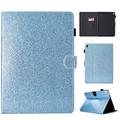 iPad Pro 9.7 Case 2016 Released Allytech PU Leather Folio Glitter Bling Slim Fit Lightweight Shockproof Auto Sleep Wake Kickstand Smart Book Cover Wallet Case for Apple iPad Pro 9.7 Inch Blue