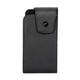 Compatible With Samsung Galaxy S10e - Premium Black Leather Case Cover Protective Pouch Holster Swivel Belt Clip W8O