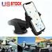 Universal 360 Adjustable Car Windshield Mount Holder Dashboard Stand For iPhone 13 Pro Max mini Samsung Mobile Cell Phone GPS w/ Suction Cup