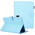 Allytech Universal Case for 8 Inch Tablet Slim Fit PU Leather Flip Folio Stand Cover for iPad Mini Galaxy Tab A /E 8.0 RCA Voyager Fire HDX 8 Alcatel 3T and More 7.5-8.5 Inch Tablet Blue