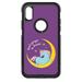 DistinctInk Custom SKIN / DECAL compatible with OtterBox Commuter for iPhone XS MAX (6.5 Screen) - Unicorn Moon - Don t Forget to Dream