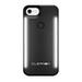 Clearon Duo LED Lighting Case - Dimmable Front and Back LED Lighting with Charger for iPhone 8 6 & 7 Plus (Black)