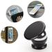 360 Degree Magnetic Smartphone Car Holder Compatible with HTC U12+ U11 EYEs U11 life U11+ U11 U Ultra U Play 10 Bolt eve (Black)