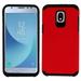 Samsung Galaxy J3 2018 J337 J3 V 3rd Gen J3 Star J3 Achieve Express Prime 3 Phone Case Shockproof Hybrid Rubber Rugged Case Cover Slim Red