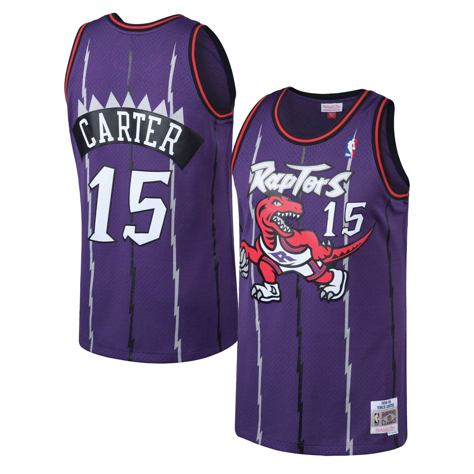Maillot Swingman Hardwood Classics Road Vince Carter Toronto Raptors - Jeunes - unisexe Taille: XL (18/20)