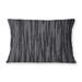 REFLECT CHARCOAL Indoor|Outdoor Lumbar Pillow By Kavka Designs